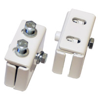 Roof clamps are used to create snow retention systems for standing seam metal roofs. Adjustable Roof Clamps