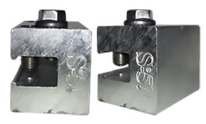 S5H90 S-5-H90 metal roof clamp used in the installation of ColorGard, X-Gard and other heavy-duty rooftop installations on standing seam metal roofs