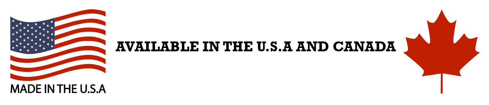 usa-canada-white-L Gutter and roof heat cable system made in the USA